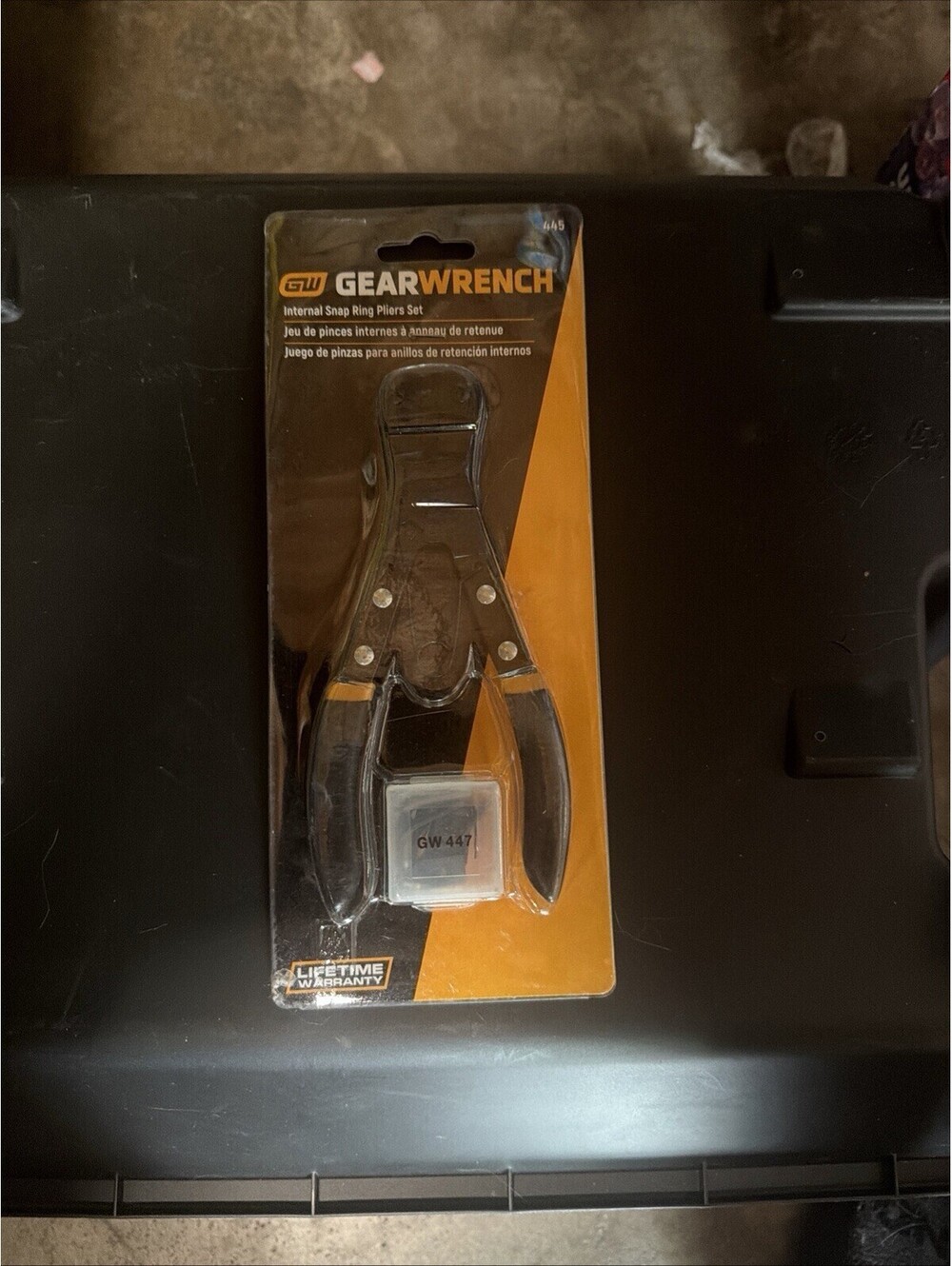 GearWrench KDS445 Internal 3/8" To 1-3/4" Diameter SnapRing Pliers